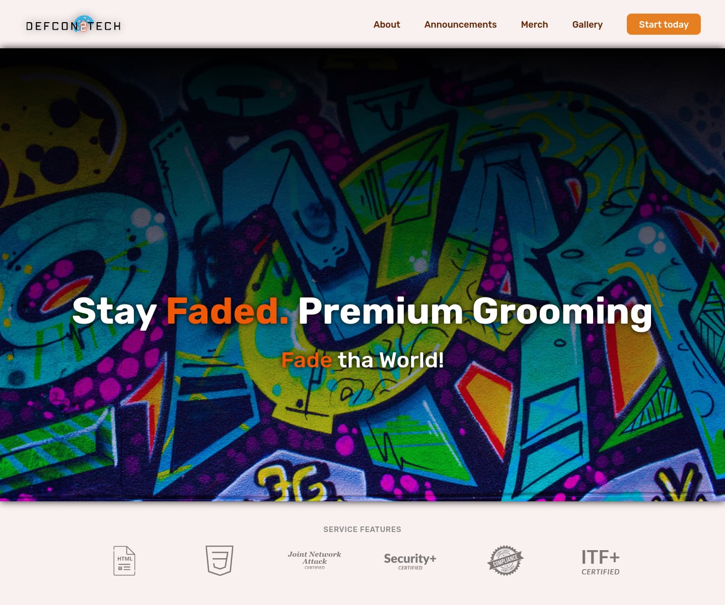 Premium site design